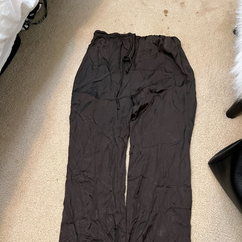Zara satin pants